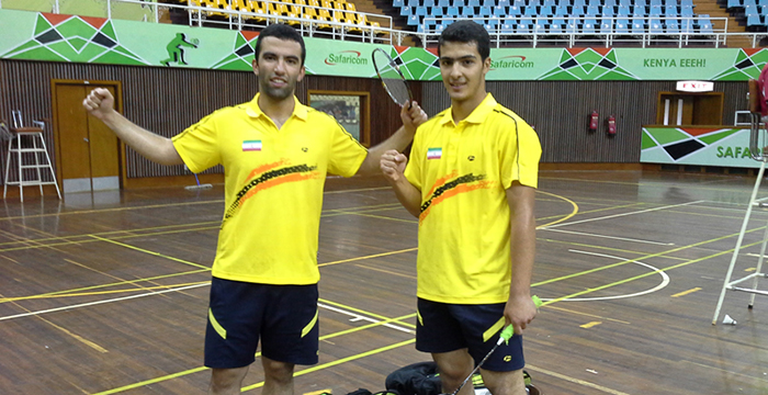 FLEX signing Iran players Iran get the 2014 Kenya Open badminton men’s doubles runner-up