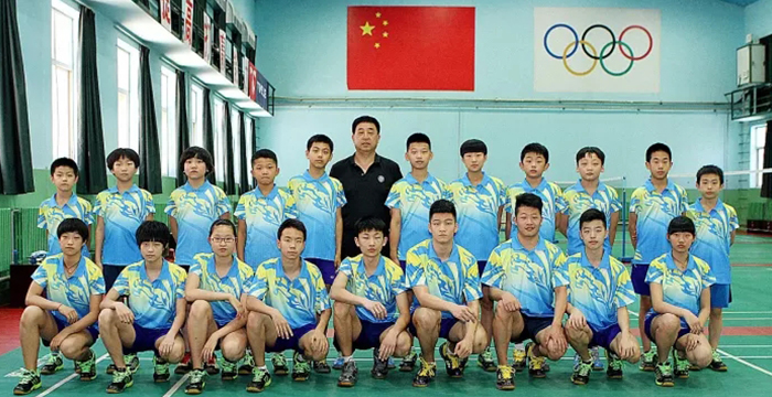 FLEX Hebei badminton team fully prepare for the challenges of 2018